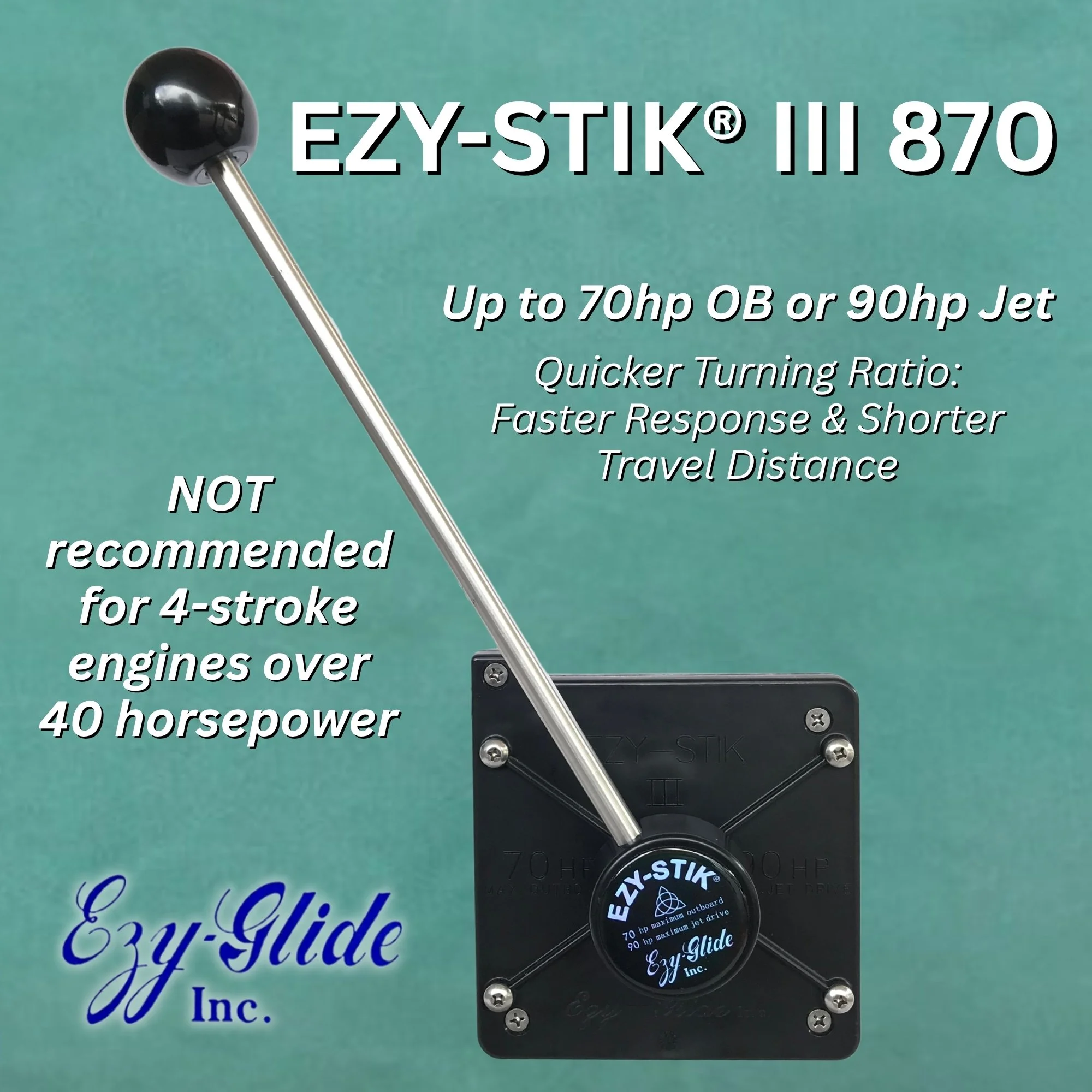 Ezy-Glide Store: Ezy-Stik® II & III Mechanical Stick Steering